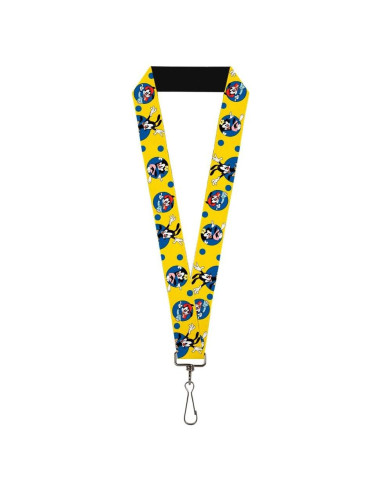 Cinta para el cuello Animaniacs Buckle-Down Amarillo 55.88 cm
