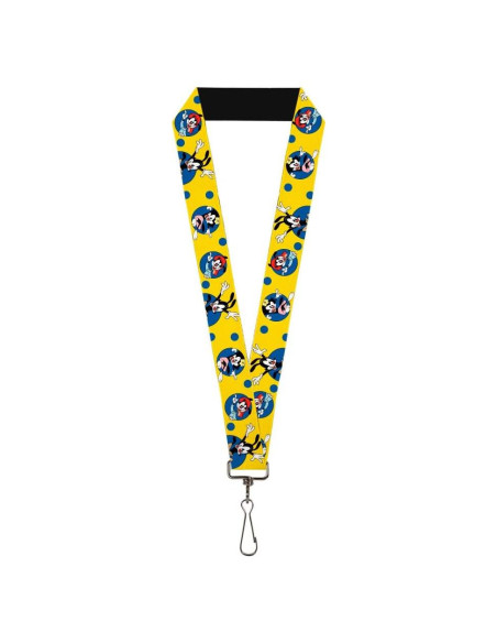 Cinta para el cuello Animaniacs Buckle-Down Amarillo 55.88 cm