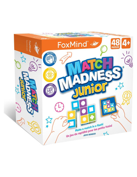 Juego de Rompecabezas FoxMind Locura de Emparejamiento Junior