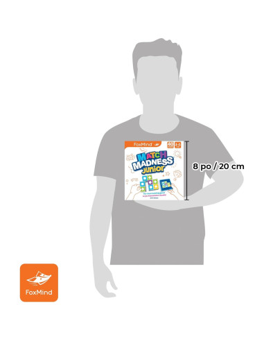 Juego de Rompecabezas FoxMind Locura de Emparejamiento Junior