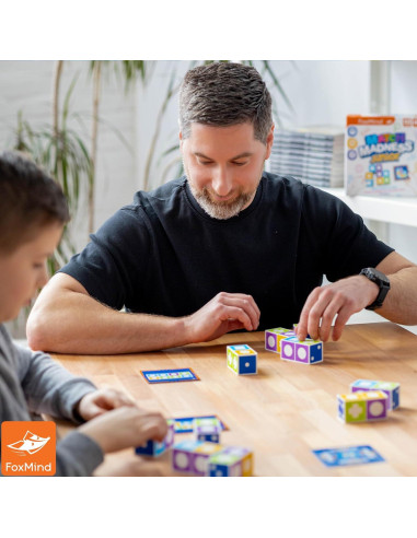 Juego de Rompecabezas FoxMind Locura de Emparejamiento Junior
