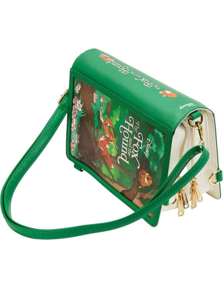 Bolso Cruzado Convertible Loungefly Disney Zorro y el Sabueso