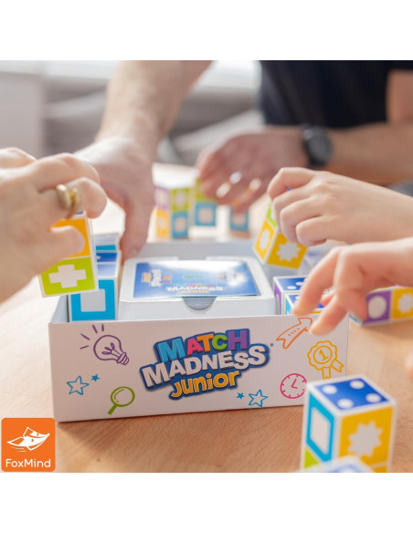 Juego de Rompecabezas FoxMind Locura de Emparejamiento Junior