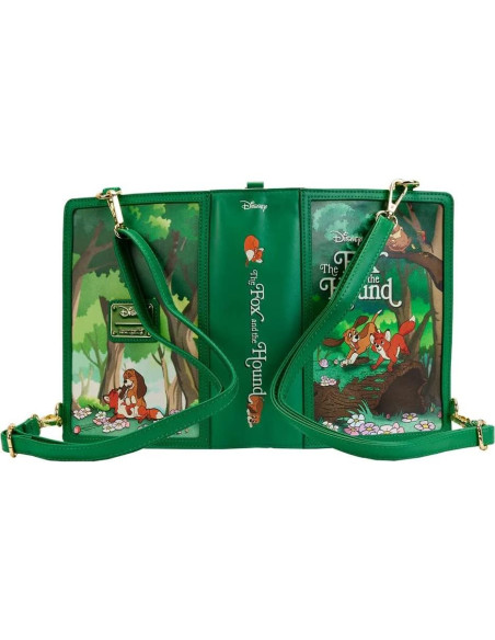 Bolso Cruzado Convertible Loungefly Disney Zorro y el Sabueso