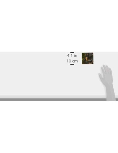 Juego de Posavasos de Vidrio Trend Setters La Dama y el Vagabundo