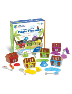 Juguete Educativo Pirata Recursos de Aprendizaje 30 Piezas