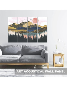 Paneles Acústicos Aislantes Autoadhesivos Tutmyrea 40x30 cm - 8 Piezas 2