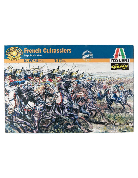 Kit de Modelo Italeri 1:72 Cuirassiers Franceses Napoleón Kit de Modelo Italeri 1:72 Cuirassiers Franceses Napoleón