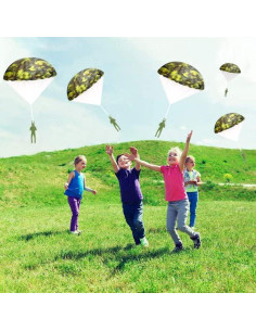 Juguetes de Paracaídas SIQUNUO para Niños - Paquete de 6 2