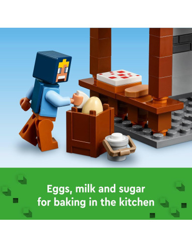 LEGO Minecraft La Granja del Molino de Viento 21262 - Juguete 462 Piezas