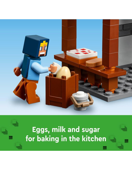 LEGO Minecraft La Granja del Molino de Viento 21262 - Juguete 462 Piezas