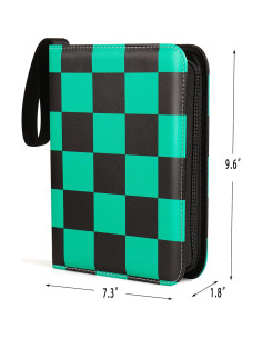 Binder de Tarjetas 4 Pocket VEELAM Verde para 400 Tarjetas 2