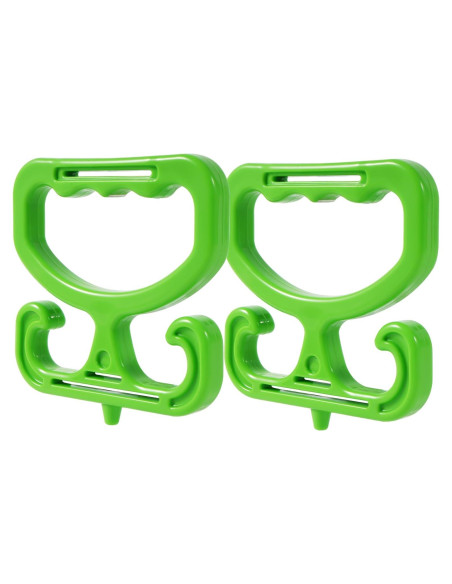 Porta Bolsas de Compras Hadwoer - 2 Piezas Alta Resistencia 100lbs