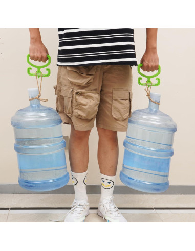 Porta Bolsas de Compras Hadwoer - 2 Piezas Alta Resistencia 100lbs