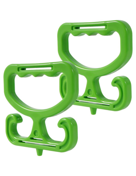 Porta Bolsas de Compras Hadwoer - 2 Piezas Alta Resistencia 100lbs