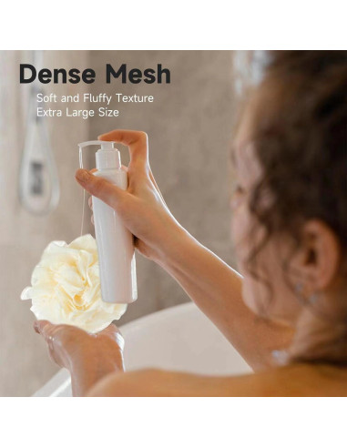 Esponjas de Luffa Exfoliantes MISSJOJIAY 4 Colores 50g