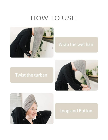 Paquete de 4 Toallas de Microfibra ROLSHOL Extra Grande