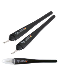 Cuchillo de Cutícula 3 Espadas Alemania - 2 Piezas Profesional