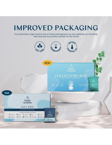 Body Restore Vaporizadores de Ducha Aromaterapia 30 Paquete