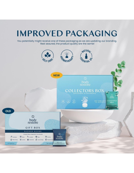 Body Restore Vaporizadores de Ducha Aromaterapia 30 Paquete