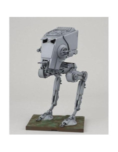 Kit de modelo AT-ST 1:48 Bandai Star Wars Gris 2