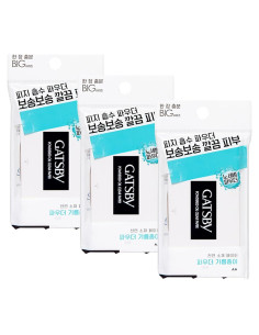 Papel Absorbente de Aceite GATSBY 70 Hojas para Piel Grasa