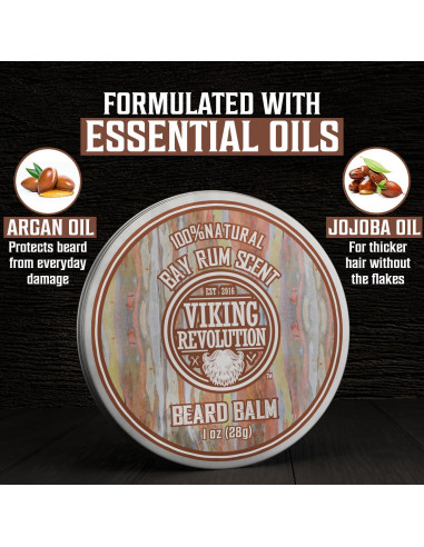 Bálsamo para Barba Viking Revolution 4 Fragancias 28g