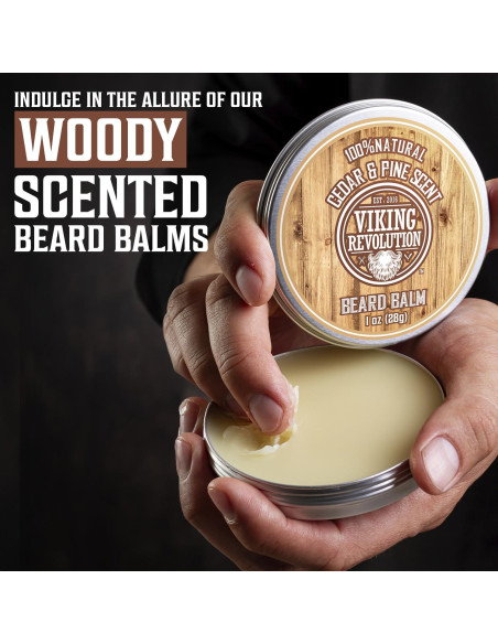 Bálsamo para Barba Viking Revolution 4 Fragancias 28g