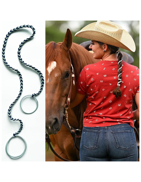 3 Lazos de Cabello Espirales SISYOUP Coloridos 40.64 cm