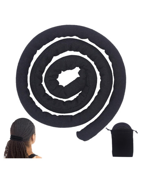 Cinta para Dreadlocks con Cierre Espiral Medianoche - Unisex