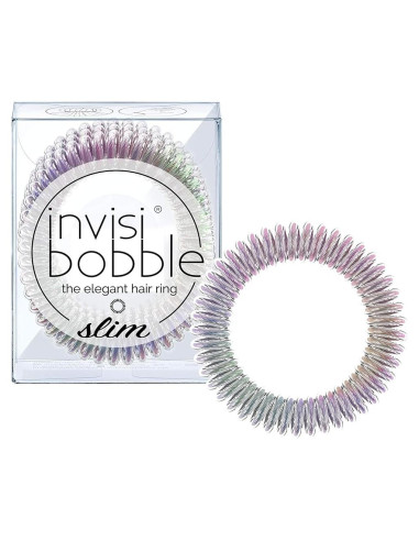 Invisibobble SLIM Hada de Vanity - Paquete de 3 Lazos para Cabello