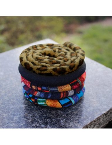 Cinta para Dreadlocks con Cierre Espiral Medianoche - Unisex