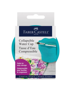 Taza de Agua Plegable Faber-Castell 350ml para Pintura