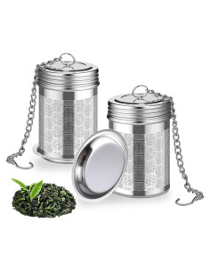 Paquete de 2 Infusores de Té HAWOWZ Acero Inoxidable 4 cm