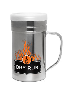 Shaker de Especias Acero Inoxidable Outset 368g Tapa Hermética