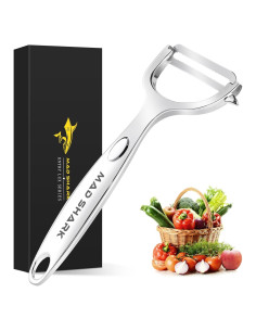 Pelador de Verduras MAD SHARK Acero Inoxidable Ultra Afilado