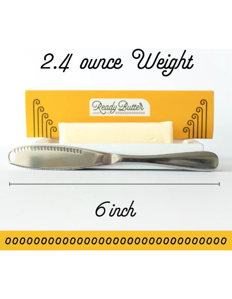Cuchillo de Mantequilla Fría Houseify LISTO MANTEQUILLA 3-en-1