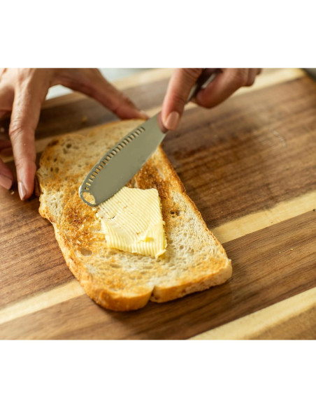 Cuchillo de Mantequilla Fría Houseify LISTO MANTEQUILLA 3-en-1
