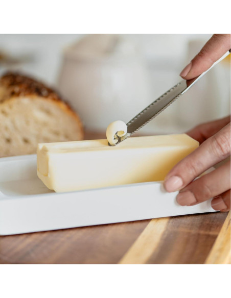 Cuchillo de Mantequilla Fría Houseify LISTO MANTEQUILLA 3-en-1