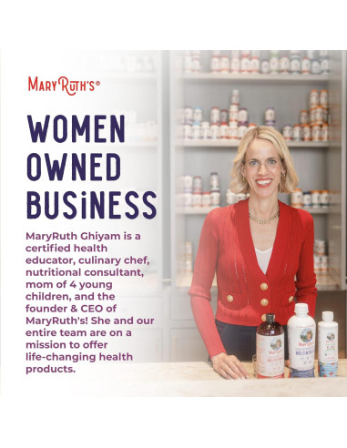 Multimineral Líquido Nocturno MaryRuth's 450ml - Sin Melatonina