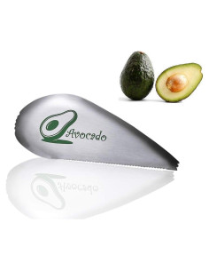 Cortador de Aguacate 3 en 1 JIANGLAI Acero Inoxidable 22 cm