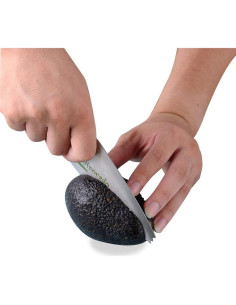 Cortador de Aguacate 3 en 1 JIANGLAI Acero Inoxidable 22 cm 2