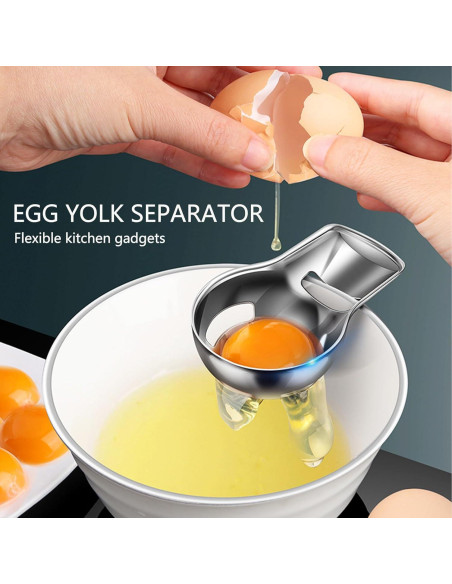 Separador de Yemas de Huevo JIAXIN Acero Inoxidable Grado Alimenticio