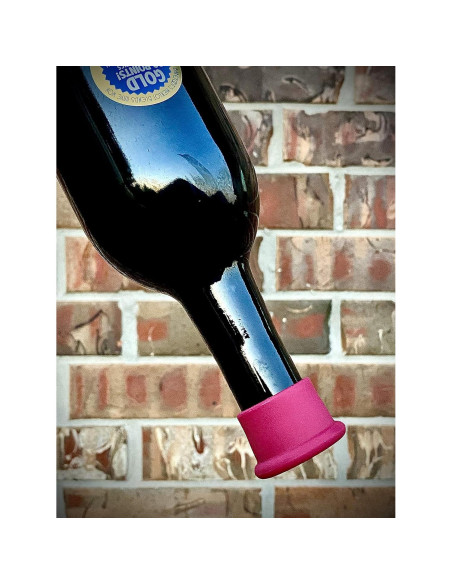 Tapones de Vino de Silicona Bricktown Supply Co. - 6 Piezas