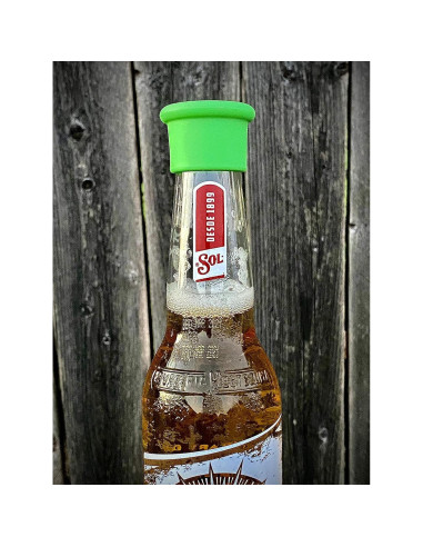 Tapones de Vino de Silicona Bricktown Supply Co. - 6 Piezas