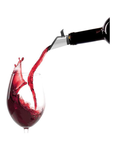 Tapones vertedores de vino Rabbit Acero inoxidable Set 2