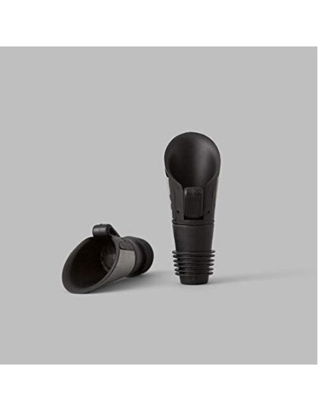 Tapones vertedores de vino Rabbit Acero inoxidable Set 2