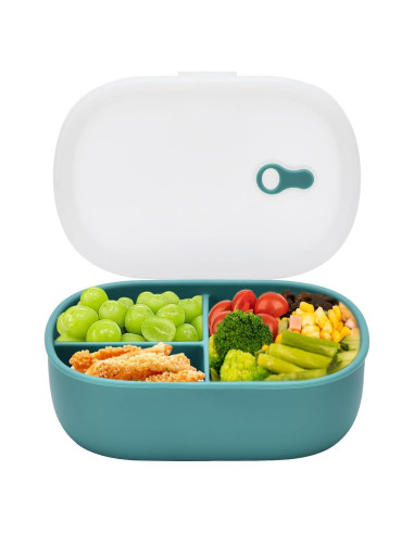 Caja Bento Orghcyi de Silicona 3 Compartimentos 0.4 kg