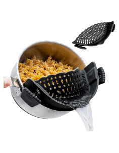 Colador de Silicona Clip-On Liboyixi para Ollas y Sartenes