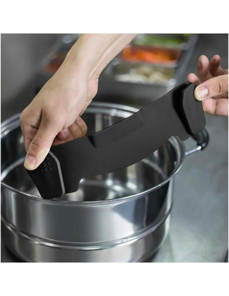 Colador de Silicona Clip-On Liboyixi para Ollas y Sartenes Colador de Silicona Clip-On Liboyixi para Ollas y Sartenes